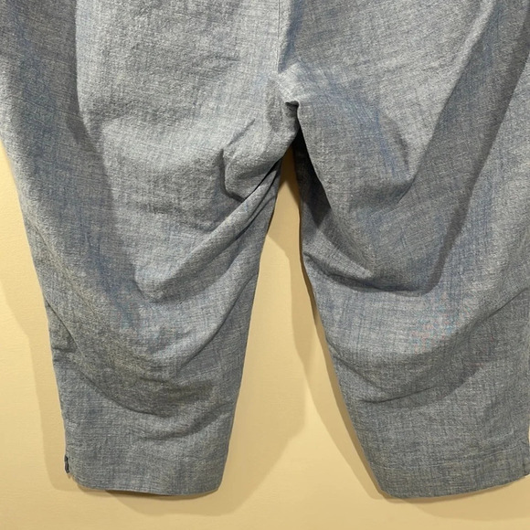 Talbots Perfect Crop Pant Chambray 22WP - Picture 7 of 14